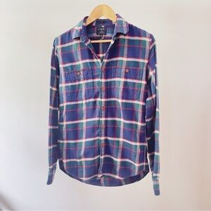 J. Crew Men's Flannel Plaid Shirt